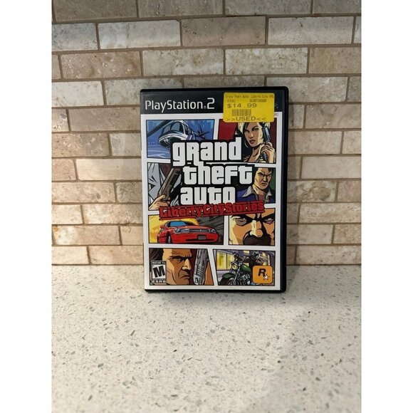 PlayStation Other - Grand Theft Auto Liberty City Stories PS2 2006 CIB Complete Tested